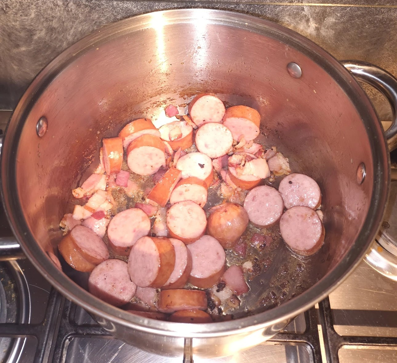 Step 2 sausage stew